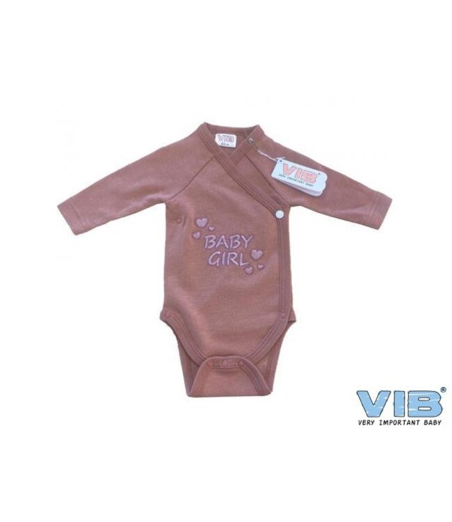 VIB Overslag rompertje - Baby Girl