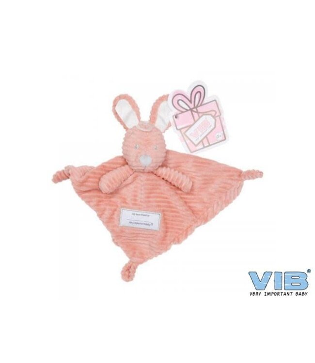 VIB Knuffeldoekje rib - Roze
