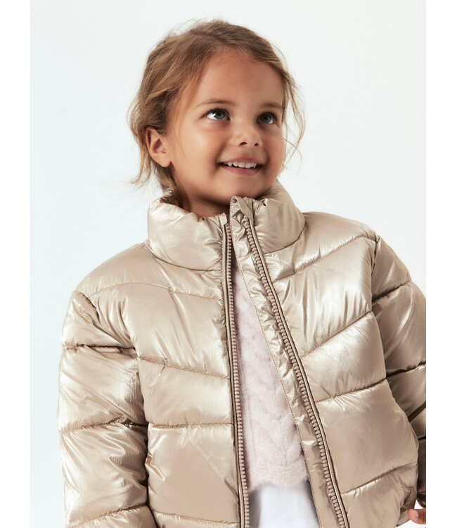 Name it mini 13243662 NMFMANON PUFFER JACKET Frosted Almond