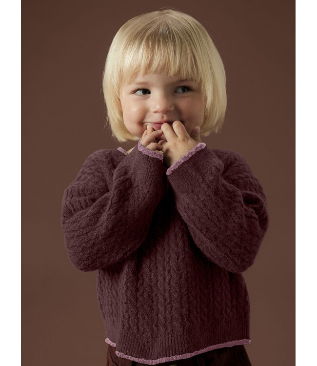 Name it mini 13253045 NMFKIRSTEN LS KNIT Andorra