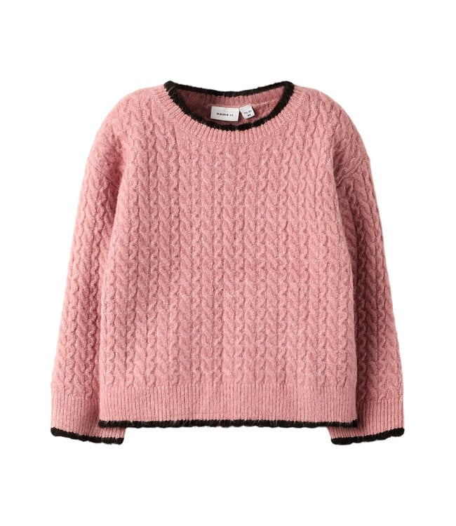 Name it mini 13253045 NMFKIRSTEN LS KNIT Bleached Mauve