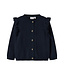 Name it mini 13233184 NMFABINNE LS KNIT CARD NOOS Dark Sapphire tone in tone lurex