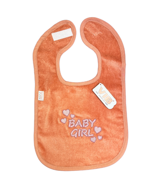 VIB Slabbetje Luxe Velour - Baby Girl