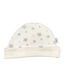 VIB Mutsje met sterren - wit/lichtgrijs