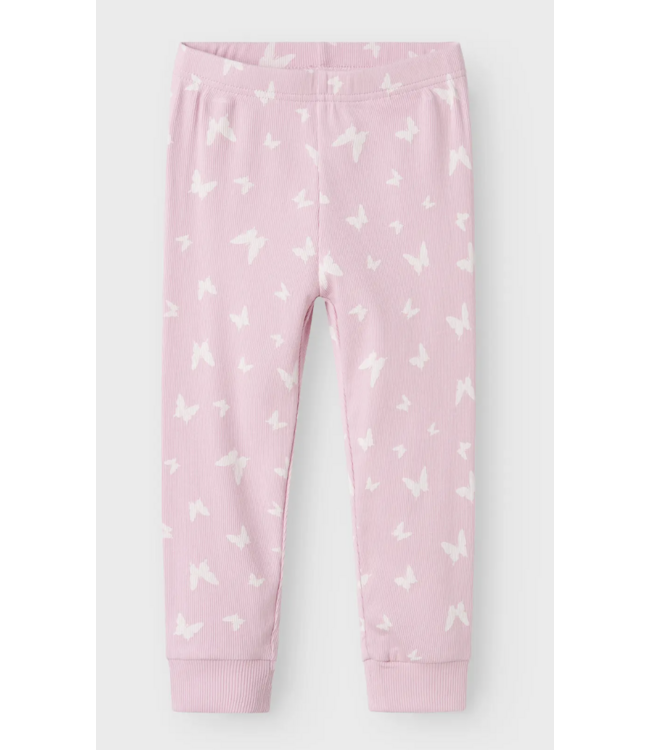 Name it mini NMFNIGHTSET PINK BUTTERFLY RIB NOOS 13232976 Pink Lavender