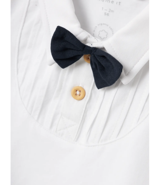 Name it baby NBMRAMUS LS BODY 13236089 Bright White