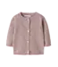 Name it baby NBFROLIA LS KNIT VEST  13249141 Keepsake Lilac