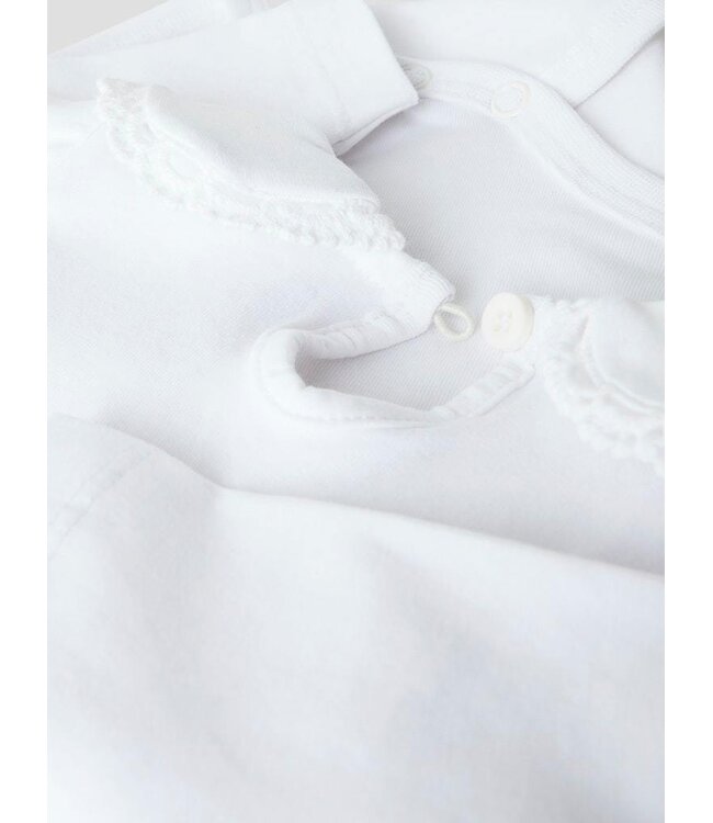 Name it baby NBFFELIA LS BODY 13219212 Bright White