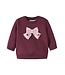 Name it baby NBFROWANE LS SWEAT BRU 13249200 Burgundy