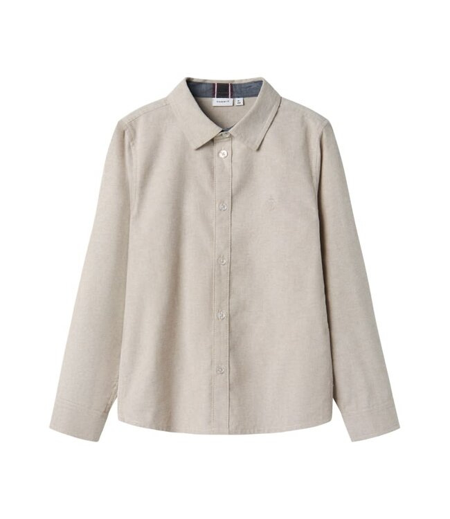 Name it 13169166 NKMNEWSA LS SHIRT Pure Cashmere