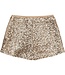 The New TNRupa Sequin Shorts - Gold