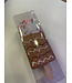 Piraten & Prinsessen Kerst Hangers - 3  IJsje  Foam - Gold met Glitters - 5.5x15cm