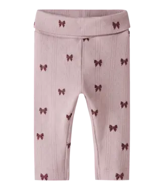 Name it baby Legging - Keepsake Lilac