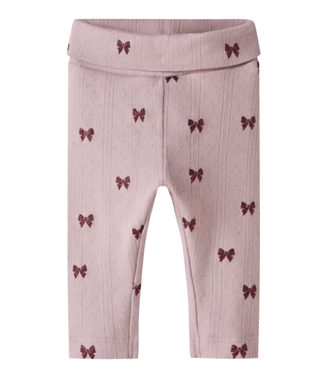 Name it baby 13249220 - NBFRIBBEA LEGGING - Keepsake Lilac