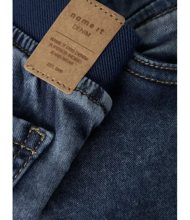 Name it baby 13248572 NBMSILAS TWIST BRU JEANS 3233 - Dark Blue Denim