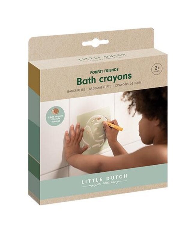 Little Dutch Badkrijtjes - Meerkleurig - Forest Friends