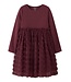 Name it mini Kinder Jurk Burgundy