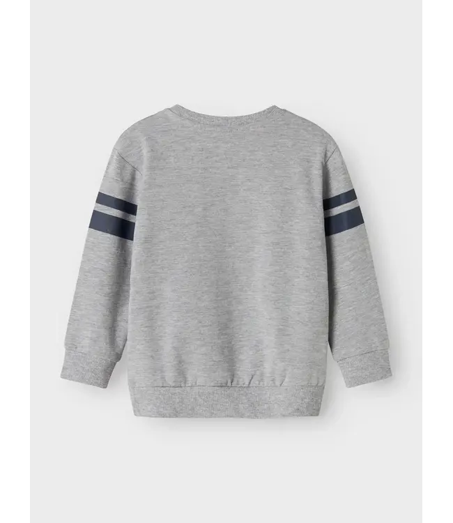 Name it mini 13247174 - NMMADAM SPIDER NREG SWEAT - Grey Melange