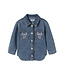 Name it mini 13242773 - NMFDEVI DNM EMB JACKET - Medium Blue Denim BOW