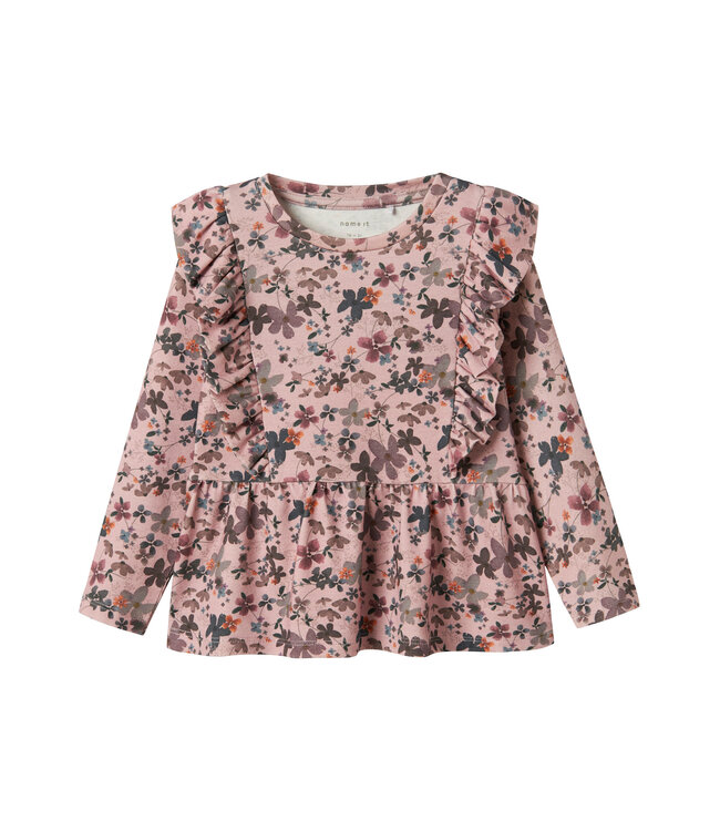 Name it mini 13246604 - NMFNALINE LS TOP - Burnished Lilac