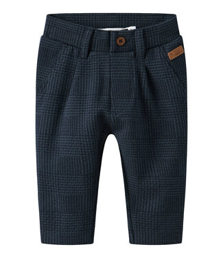 Name it baby Baby Broek Ruit blauw