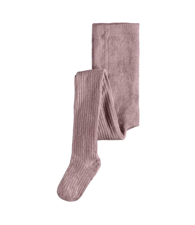 Name it NKFPANTYHOSE GLITTER RIB Woodrose 13205953