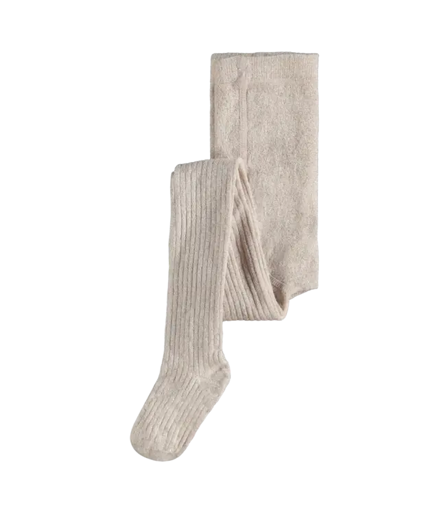 Name it NKFPANTYHOSE GLITTER RIB Moonbeam 13205953
