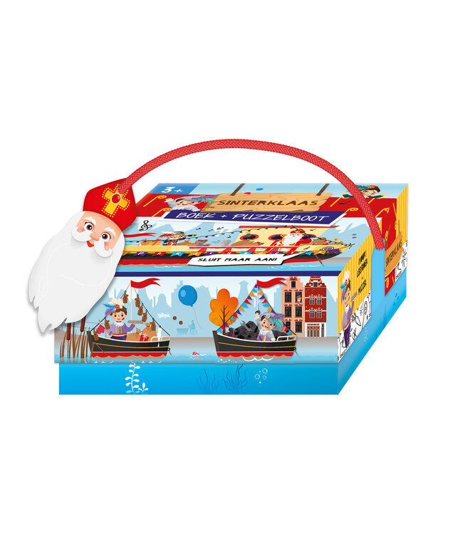 Piraten & Prinsessen Puzzelboot Sinterklaas