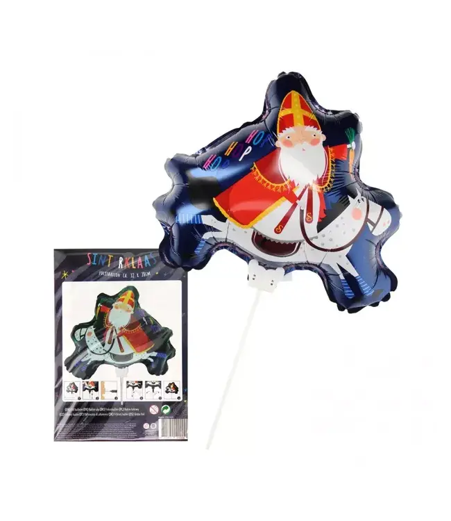 Piraten & Prinsessen Sint folie ballon