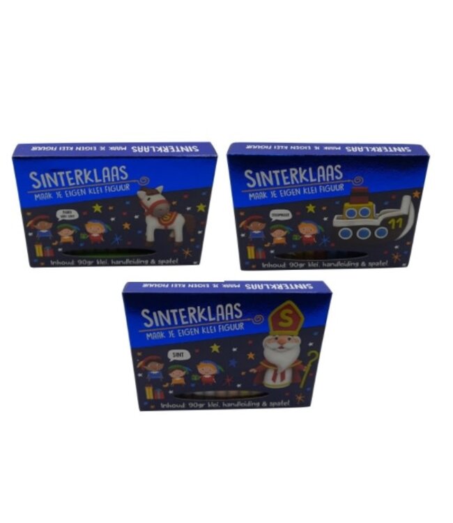 Piraten & Prinsessen Maak en klei Sint, Paard of Stoomboot