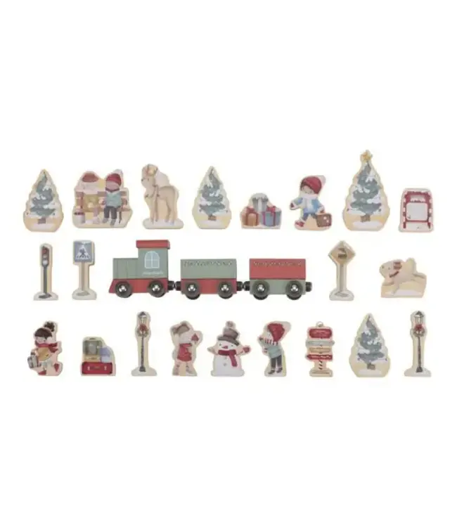 Little Dutch Advent Treinbaan FSC 2+ jaar