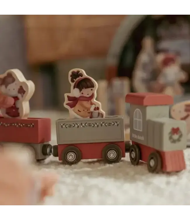 Little Dutch Advent Treinbaan FSC 2+ jaar