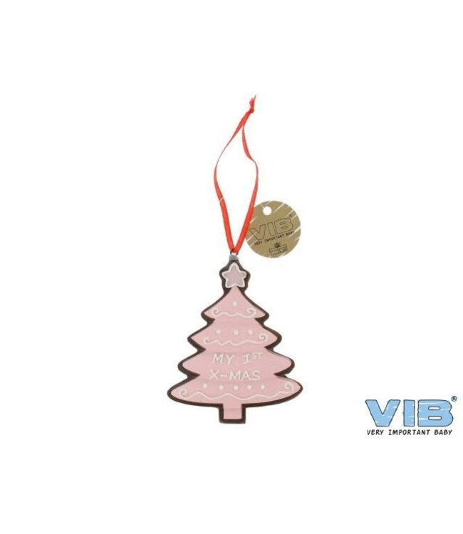 VIB Kersthanger - my 1st X-mas - Roze