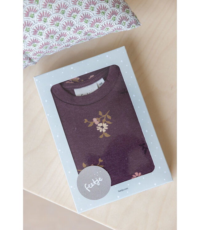 Feetje 50500086 Bonnie Bouquet Wijnrood Premium Sleepwear