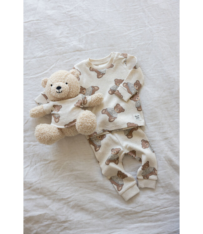 Feetje 50500088 Teddy Bear Offwhite Melange Premium Sleepwear