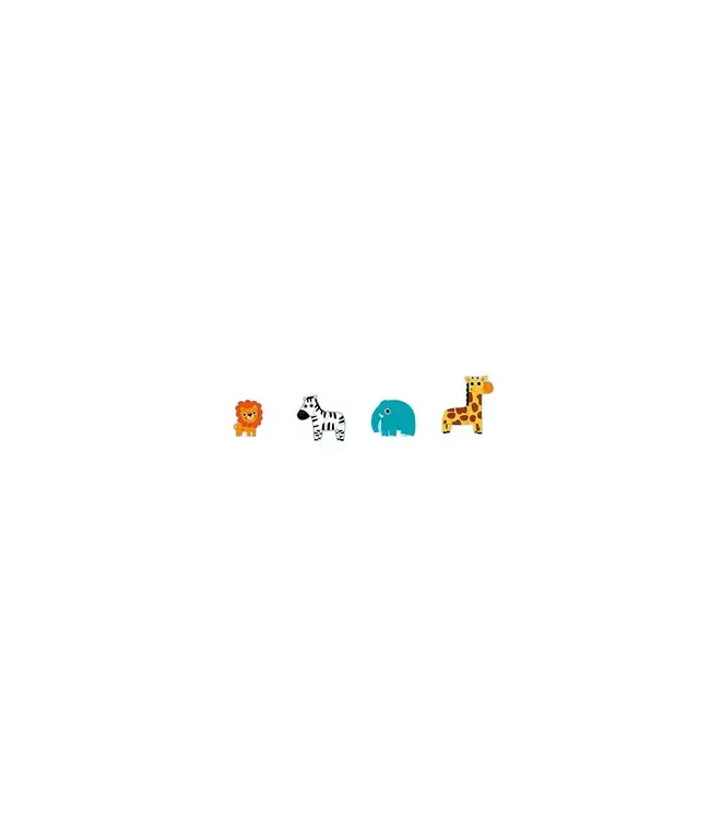 DJECO Dans la jungle puzzel karton