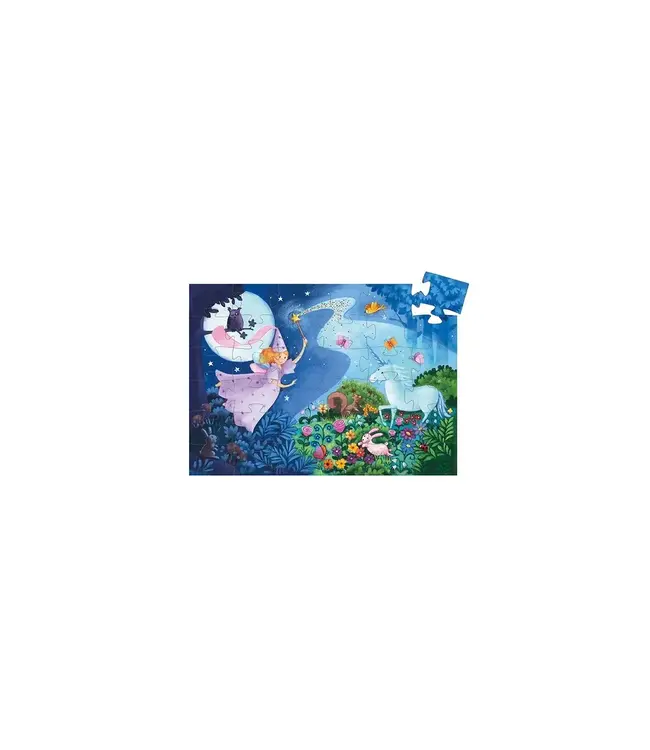 DJECO La fée et la licorne - 36 pcs