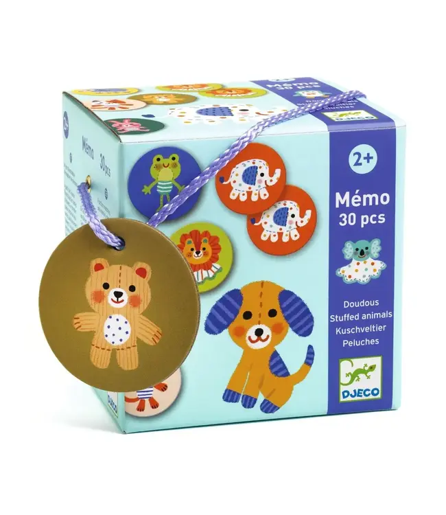 DJECO Memo Stuffed animals - FSC MIX