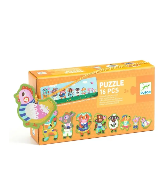 DJECO Klein en groot op de boerderij