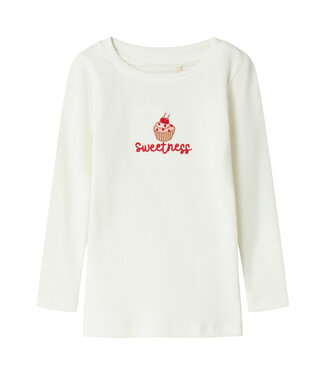 Name it mini Top - Cloud dancer