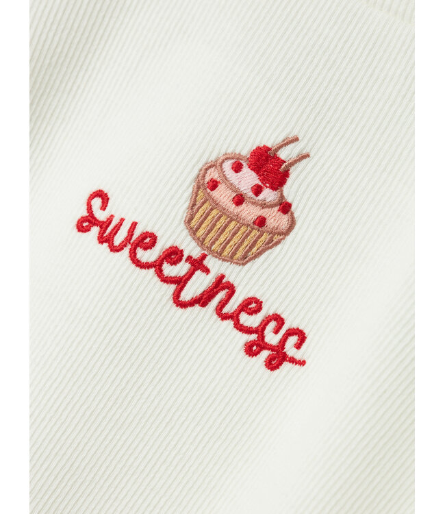 Name it mini 13247315 - NMFNATASJA SLIM LS TOP - Cloud dancer