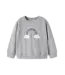 Name it mini 13234422 - NMFVENUS LS NREG SWEAT - Grey Melange