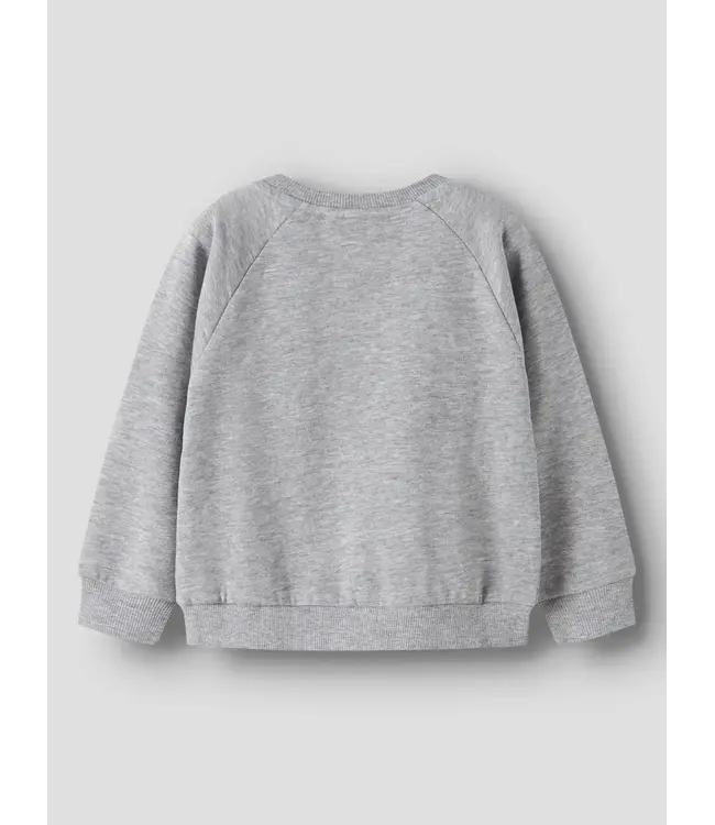 Name it mini 13234422 - NMFVENUS LS NREG SWEAT - Grey Melange