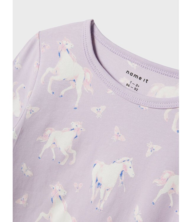 Name it mini 13237459 - NMFNIGHTSET PASTEL LILAC HORSE