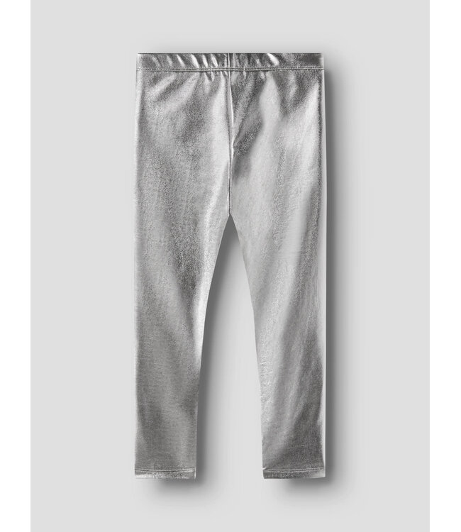 Name it mini 13249398  NMFRISPA LEGGING Silver
