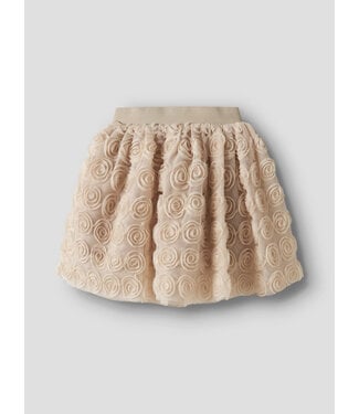 Name it mini Kinder Rok tule roosjes