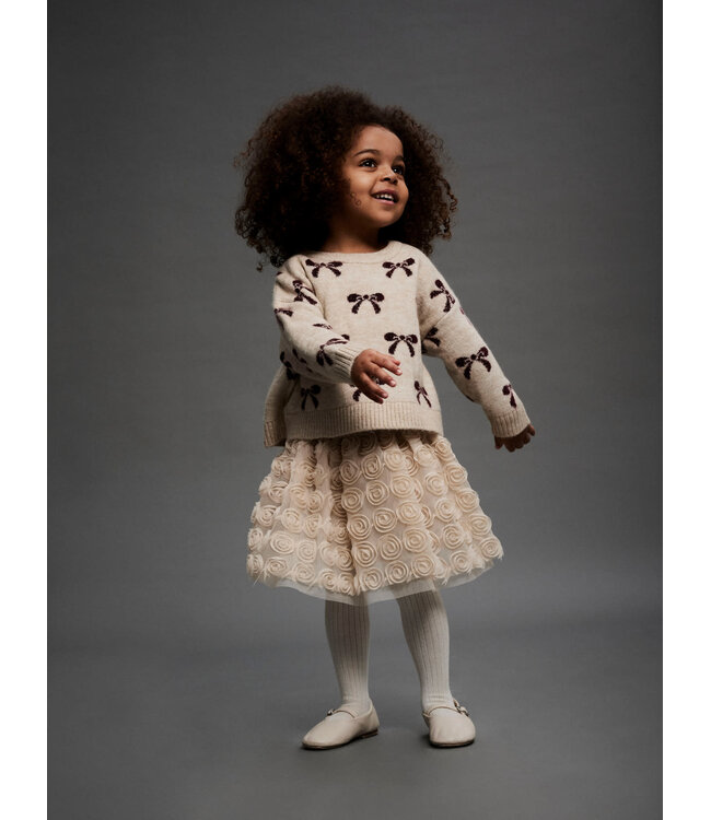 Name it mini NMFSYKIA TULLE SKIRT 13250479 Cement