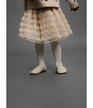 Name it mini Kinder Rok tule roosjes