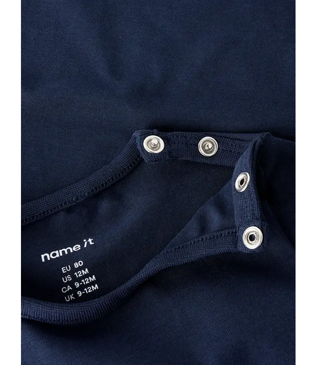 Name it baby NBFVUBIE LS TOP BOX 13226053 Navy Blazer/ Rainbow