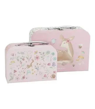 Little Dutch Kofferset - Roze - Fairy Garden 2 stuks 20x25x8,9 cm
